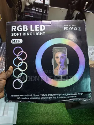 RGB Led Soft Ring Light 14 Inches
