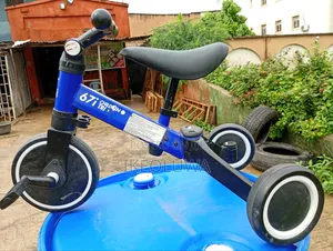 67i 3-in-1 Children Balance Bike or Tricycle - Blue