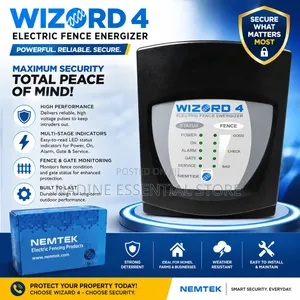 Nemtek Wizord 4 Electric Fence Energizer