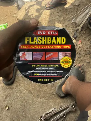 Evq-Stik Flashband Self-Adhesive Flashing Tape 3 Inches by 10 Meters