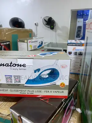 Binatone Si-I605 Home Iron With Non-Stick Soleplate