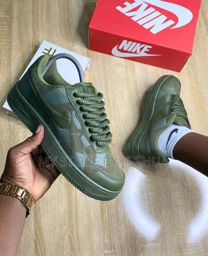 Nike Air Force 1 Low Custom Thick Lace Streetwear Sneaker