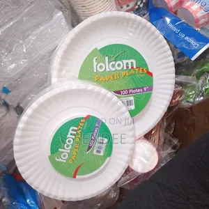 Folcom Paper Plates Big and Small 4500 for Small
