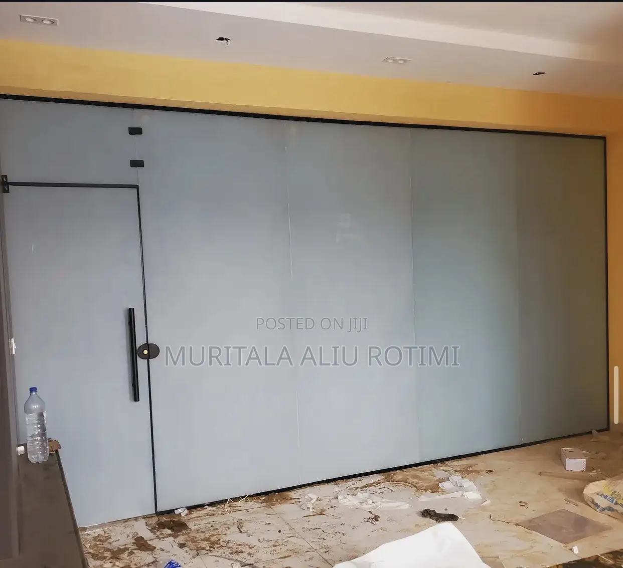 Frameless Office Partition Glass