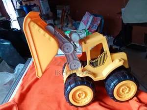 Fairly Used Plastic Toy Front Loader/Bulldozer