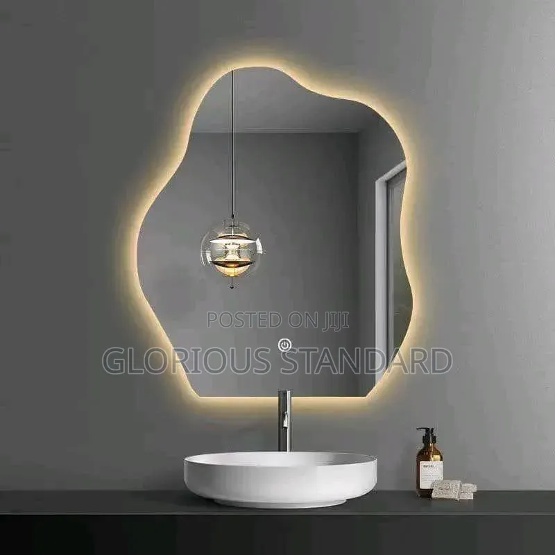 Led Mirror With Three Light