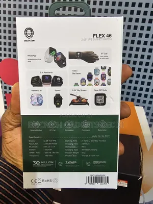 Green Lion Flex 46 Smartwatch and Fitness Tracker