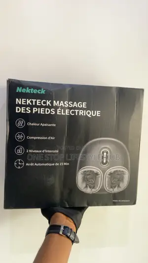 Nekteck Shiatsu Foot Massager Machine With Heat Air Compression