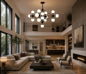 Bulb Nordic Chandelier Light