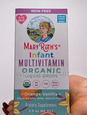 Maryruth's Organic Infant Multivitamin Drops - Babies 6-12mo