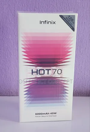 New Infinix Hot 70 128 GB Purple