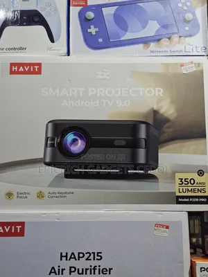 Havit Smart Projector With Android Tv, 350 Ansi Lumens