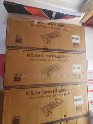 Max Favour 2 in 1 Ai Solar Camera and Lighting