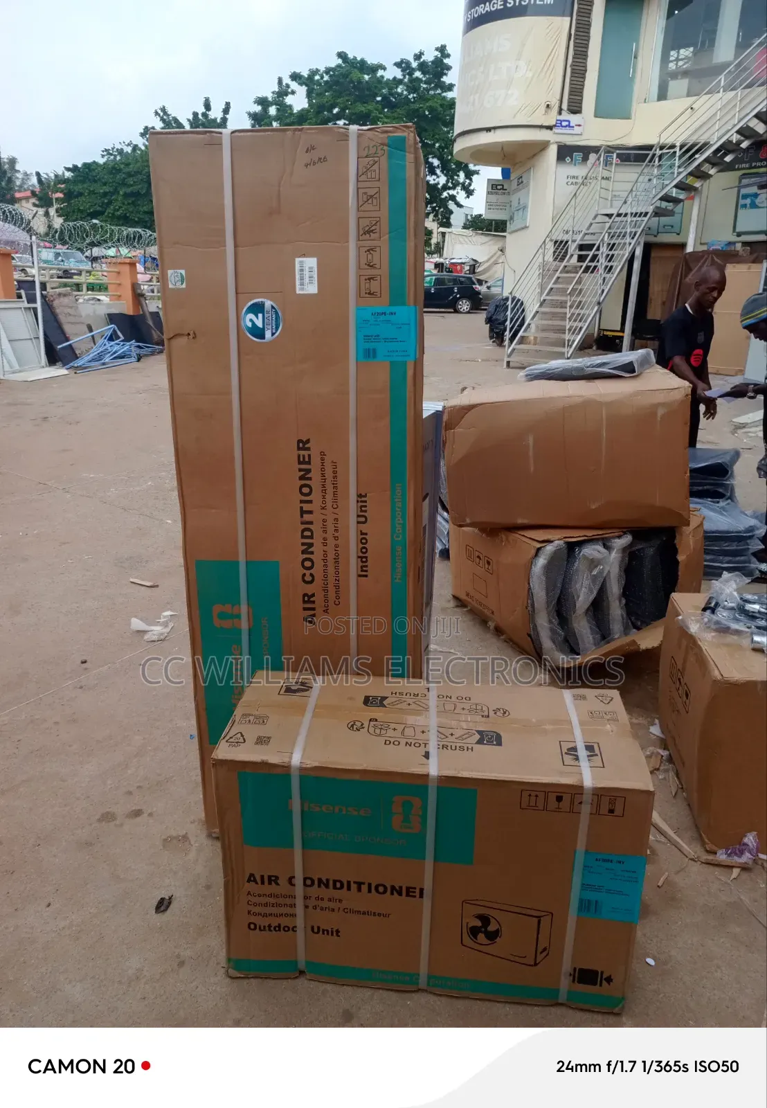 Hisense 2 Tons Standing Unit Air Conditioner