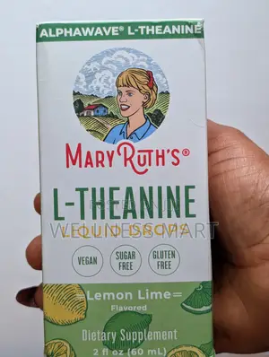 Maryruth L-Theanine 200mg - Calm, Focus, Sleep Kids Adults |