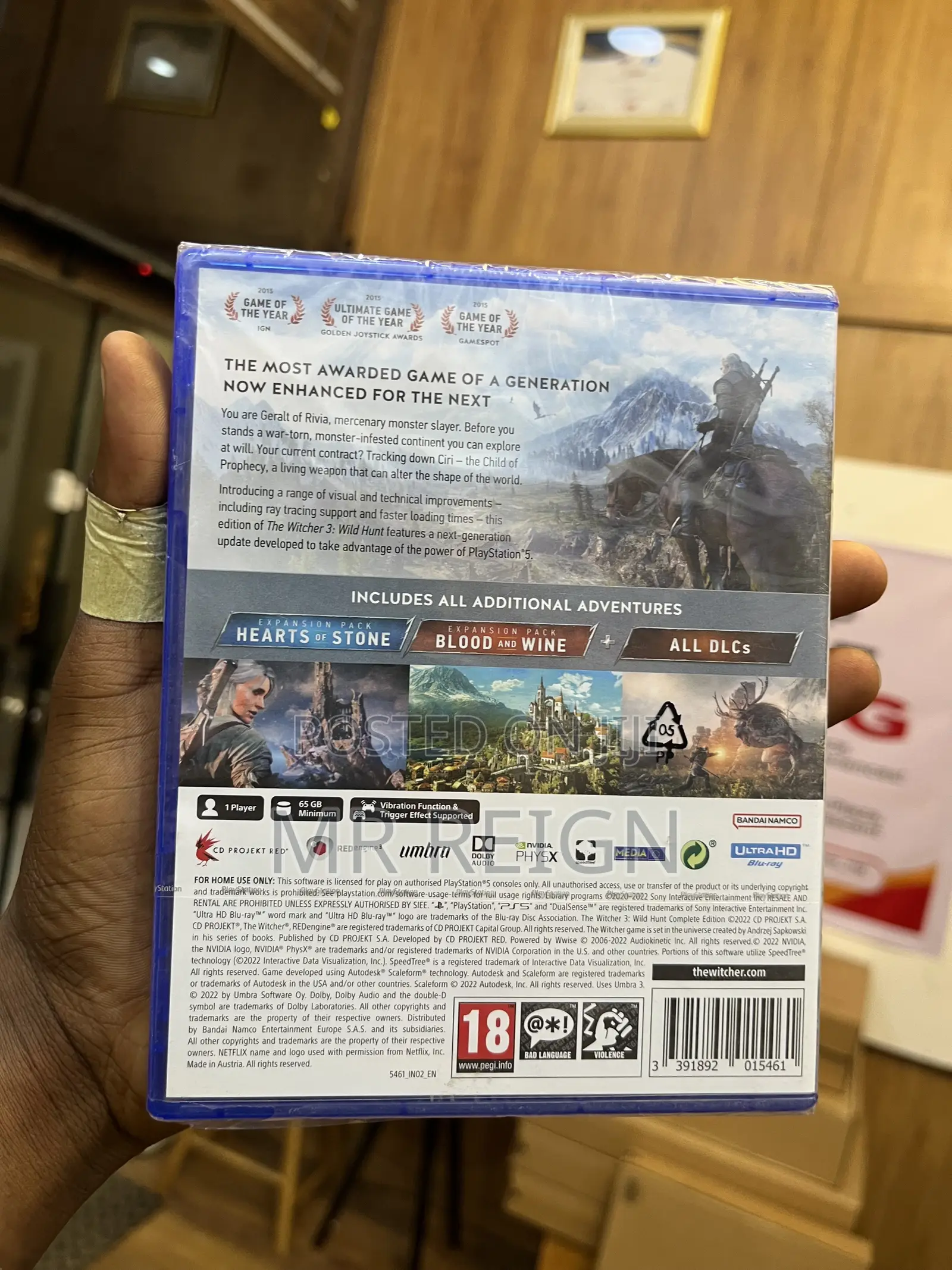 Ps5 Game Disc