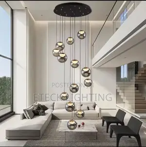 Luxury Modern Led Staircase Dropping Chandelier Light