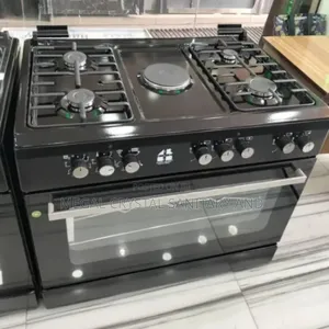 5gas Burners With Electric Oven
