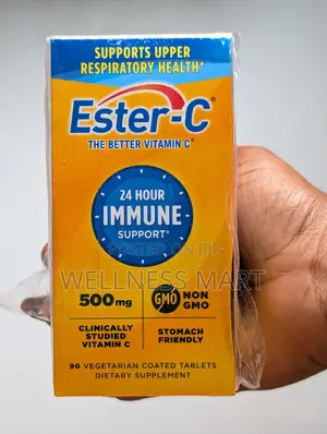Ester-C 500mg 24hr Vitamin C Tablets - Gentle, Immune Support