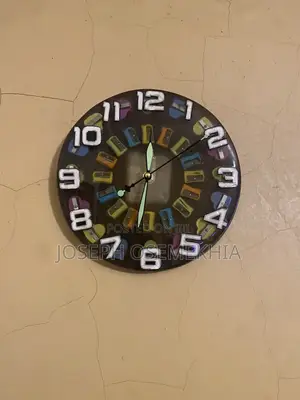 Epoxy Resin Wall Clock