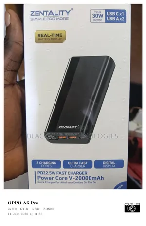 Zentality 20000mah 22.5w Power Core v Ultra Fast Powerbank