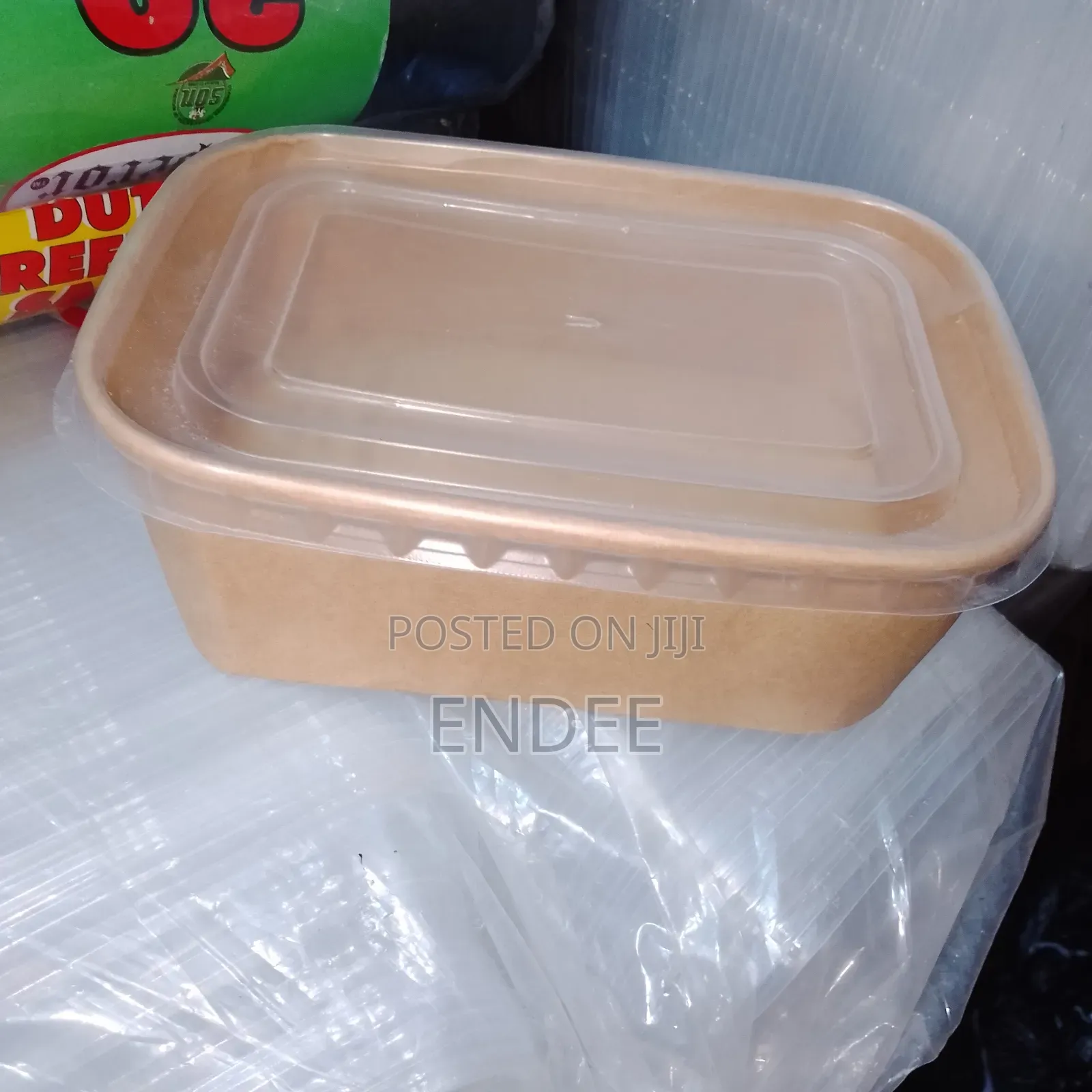 Rectangle Paper Craft Takeaway Pack