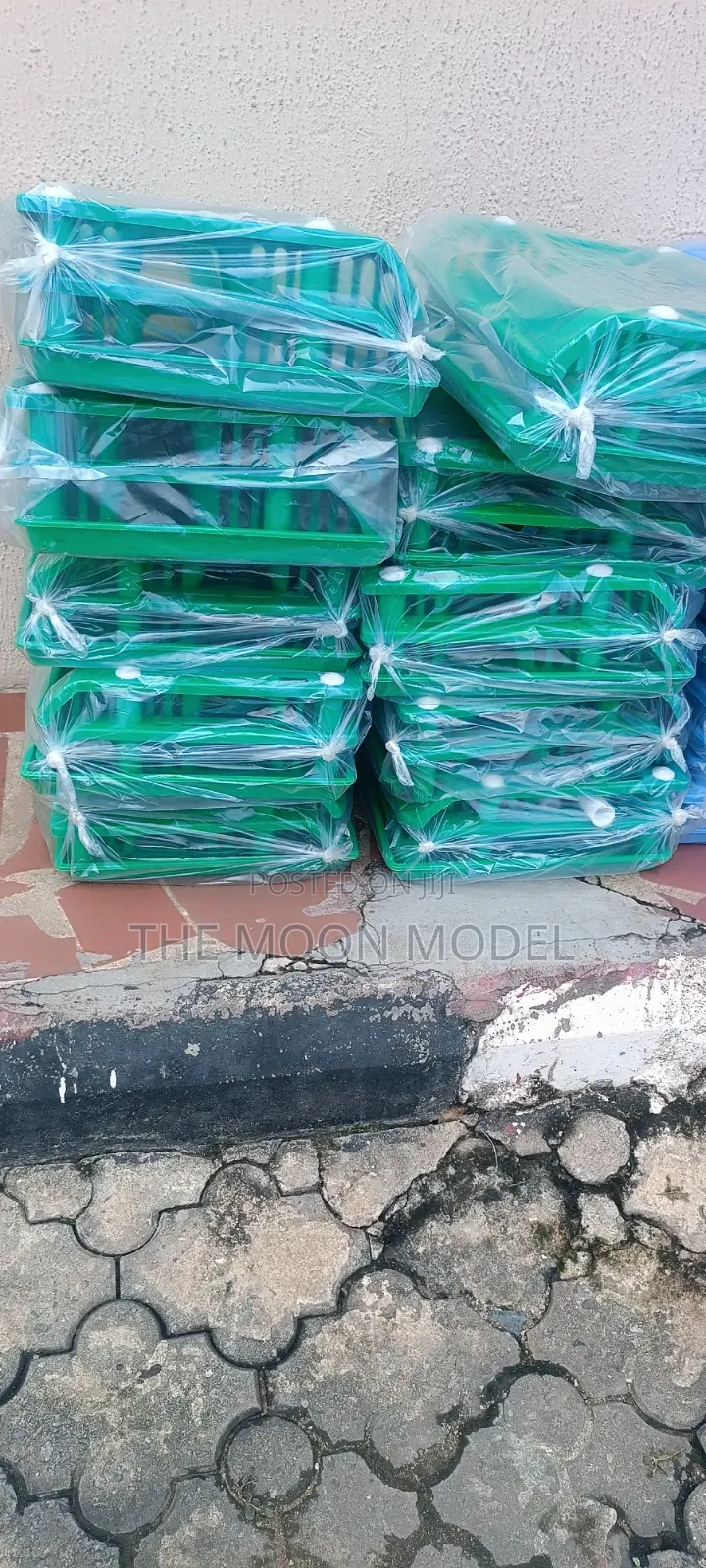 3 Steps Plastic Plates Rack