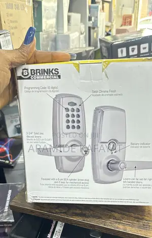Keypad Entry Lever( Brinks)