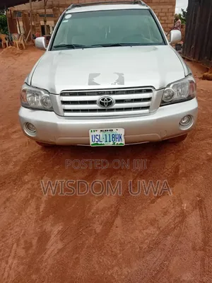 Toyota Highlander Limited V6 FWD 2004 Silver