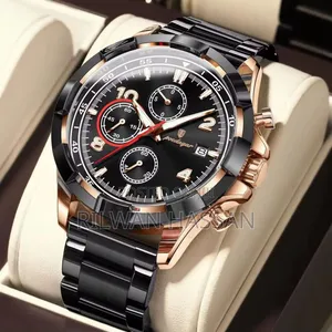 Poedagar Chronograph Chain Watch