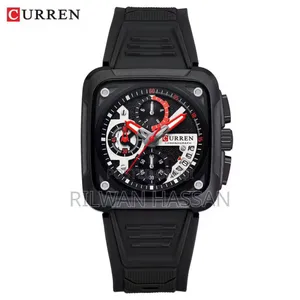 Curren Chronograph Rubber Watch