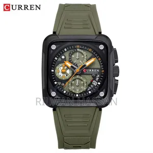 Curren Chronograph Rubber Watch