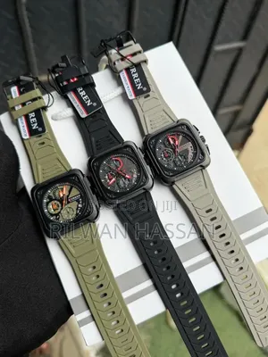 Curren Chronograph Rubber Watch
