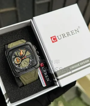 Curren Chronograph Rubber Watch