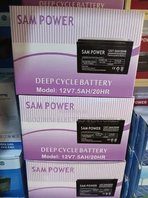 Original Panasonic Battery and Other Brands 12v and 6v Batterys