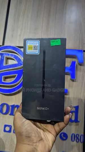 New Samsung Galaxy Note 10 Plus 256 GB Black
