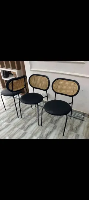 Luxury Cane Back Dining Chairs / Restaurant Waiting Chairs