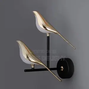 Nordic Double Bird Led Wall Lamp.