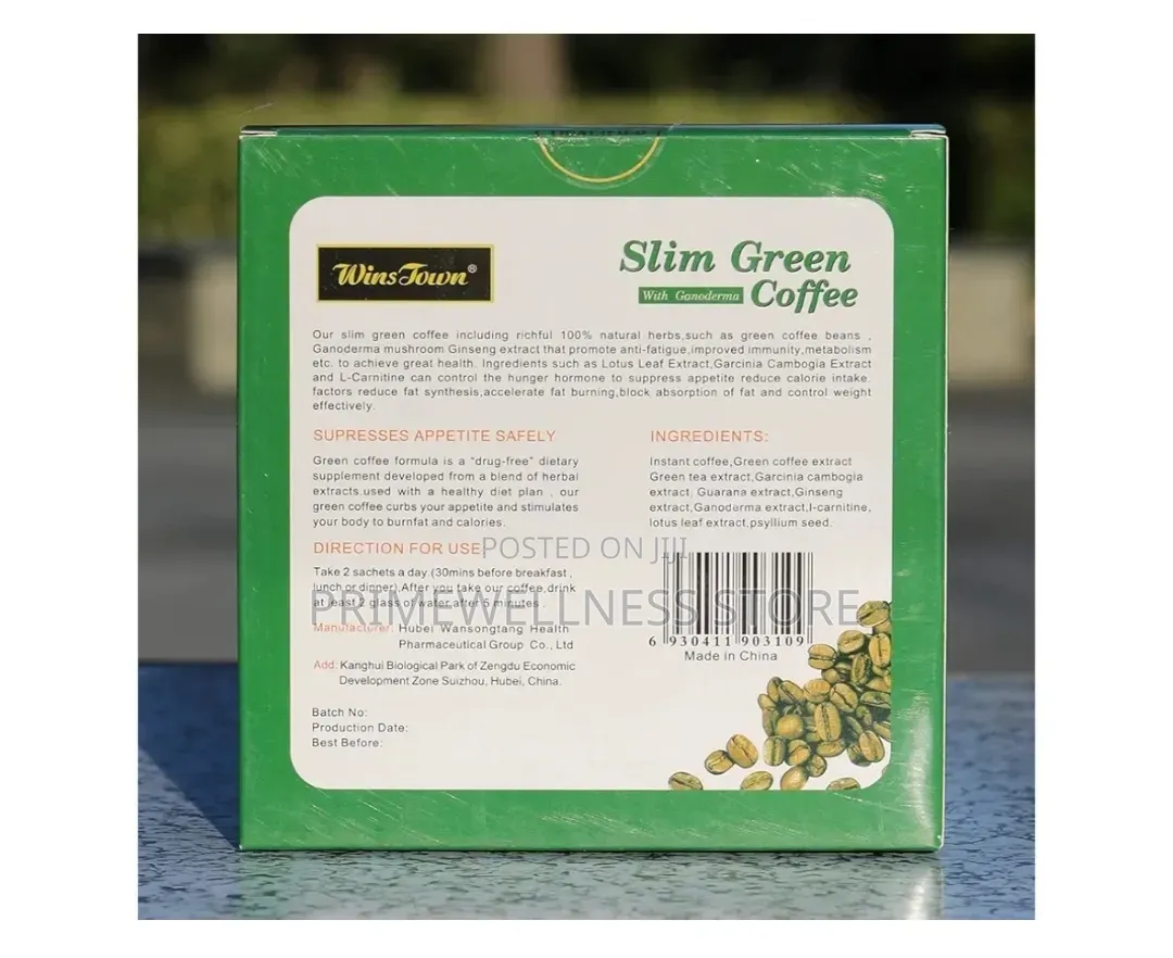 Slim Green With Canoderma Coffee