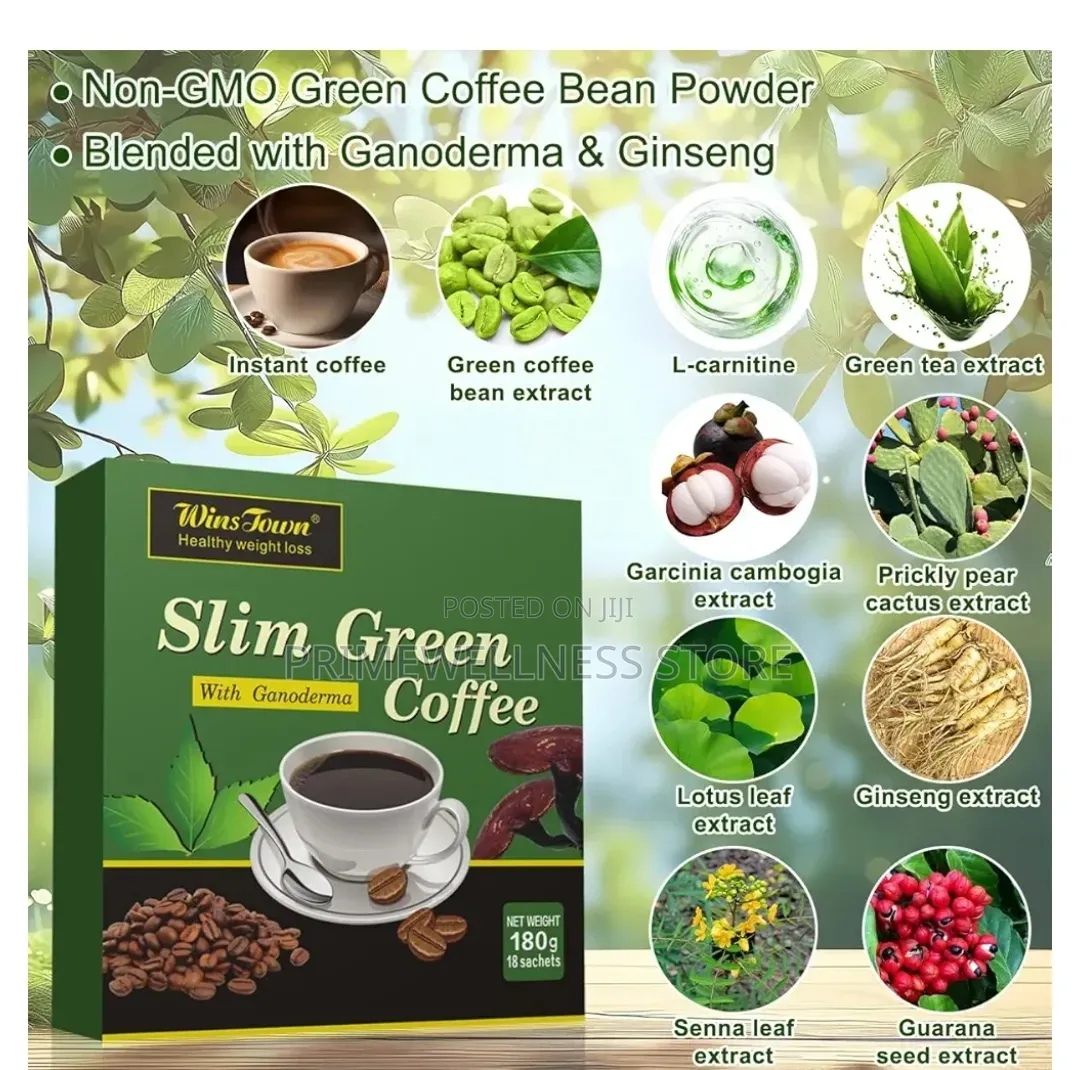 Slim Green With Canoderma Coffee