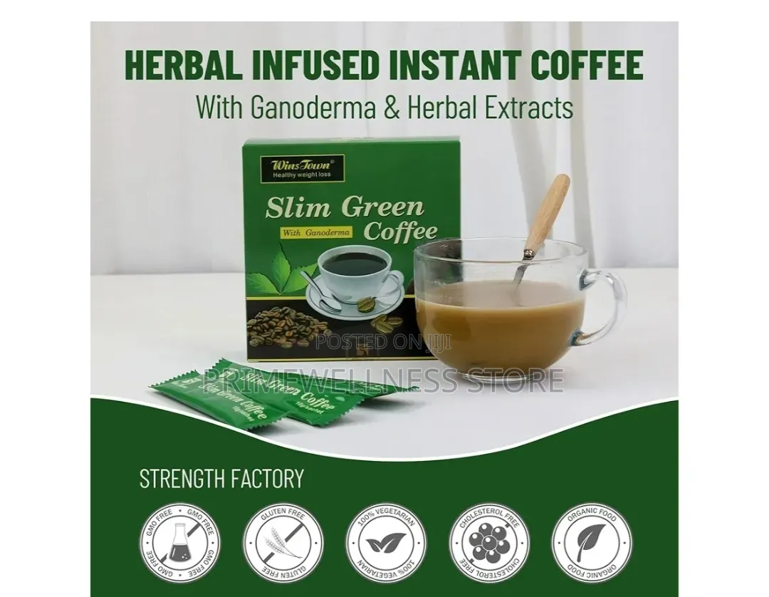 Slim Green With Canoderma Coffee
