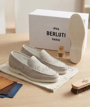 Flat Berluti Loafers Available