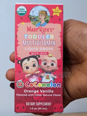 Maryruth Cocomelon Toddler Multivitamin + Iron - Ages 1-3