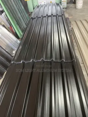 Premium Aluminum Roofing Sheet 0.50 Black Normal