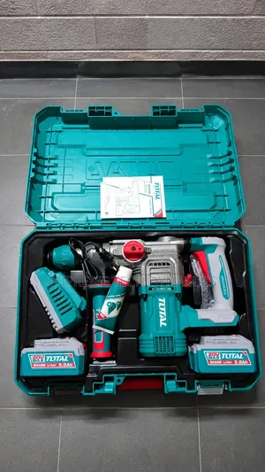 Total Industrial 28mm Cordless Rotary Hammer Drill Kit