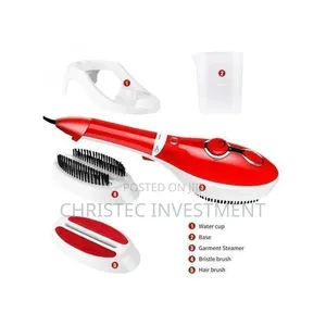 Portable Handheld Steam Ironing With Brush Garment Steamer and Base