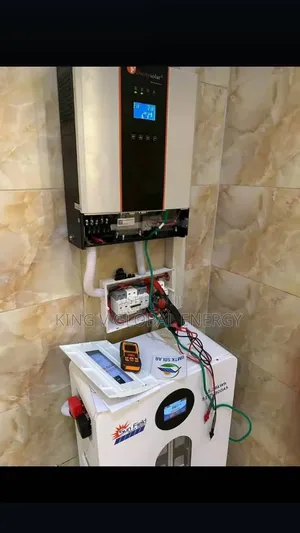 Solar Energy System 6kva/48v Hybrid Inverter×15kwh/48v Lithuim Battery