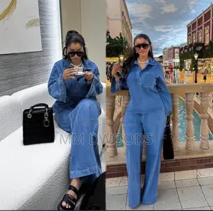 Women Denim 2 Pièce Set
