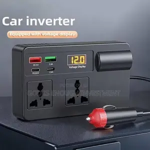 Multifuctional 200w Car Power Inverter 12v/24v to 220v Ac Power Socket
