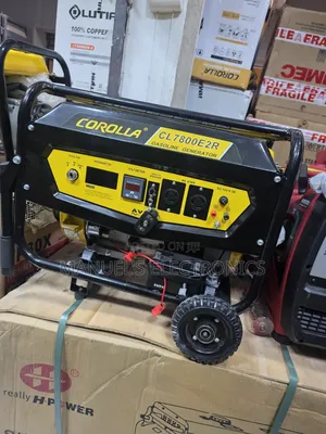 Original Corolla Remote Control Petrol Generator 4.5kva 100%Copper Coi